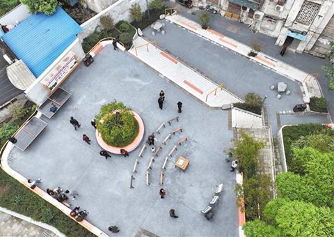 方寸之间，装下城市温情&nbsp;&nbsp;沉庆城市微型公园让市民转角赶上“幼确幸”